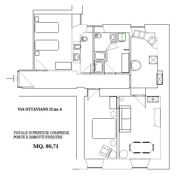 Appartement Domus Ottavia In Roma Extérieur photo